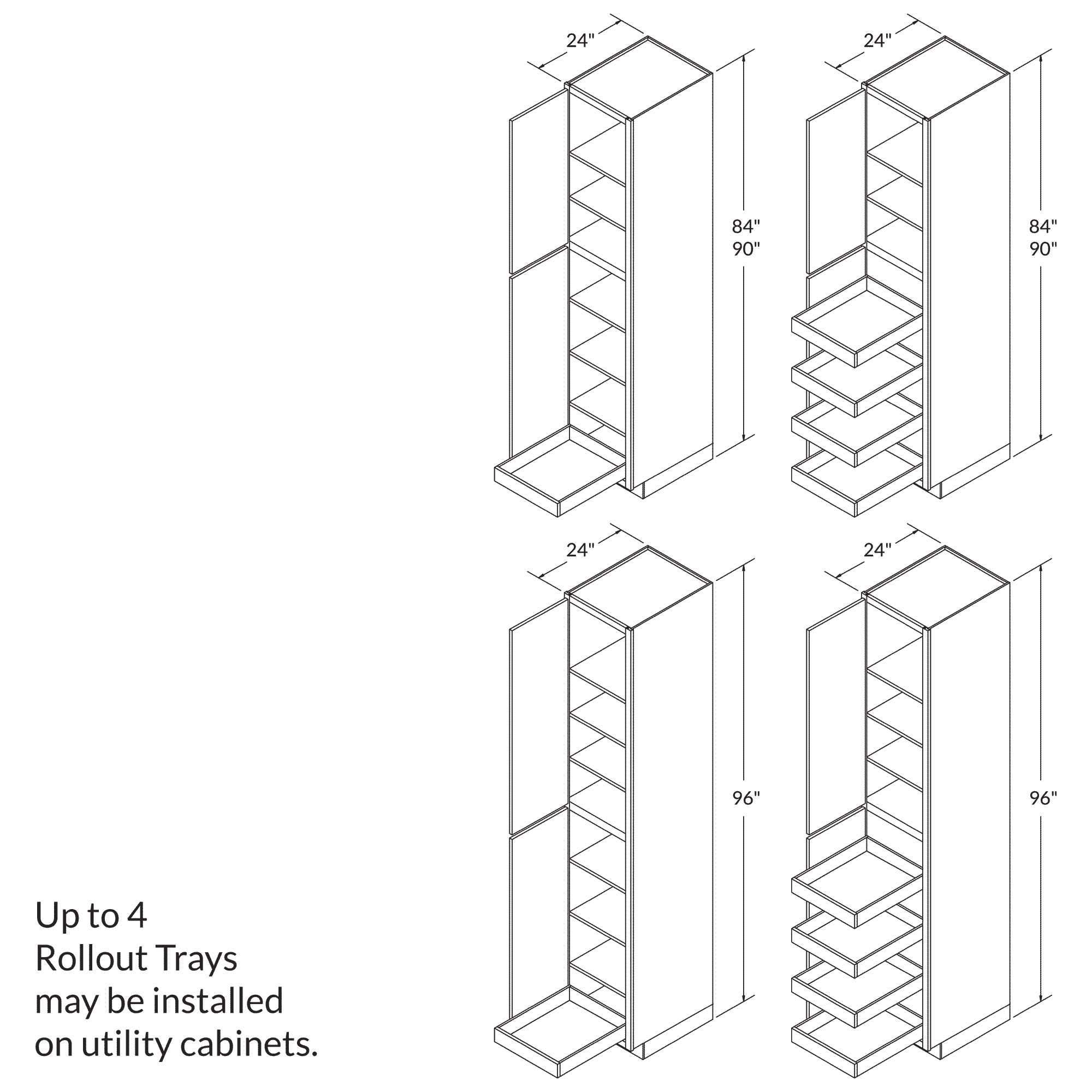 Rollout Cabinetry Drawer Upgrade for 18"W Cabinet - Image 4
