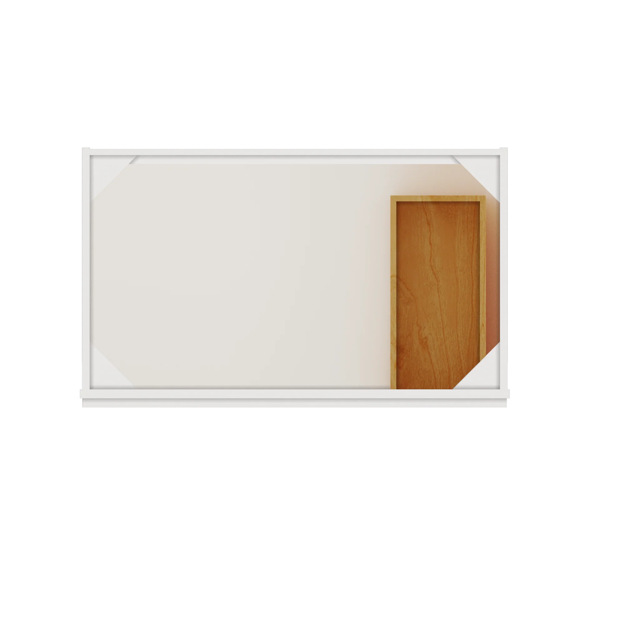 36 W x 21 D x 34.5 H Vanity Sink Base Cabinet with Right Drawers - Alpina White - Image 7
